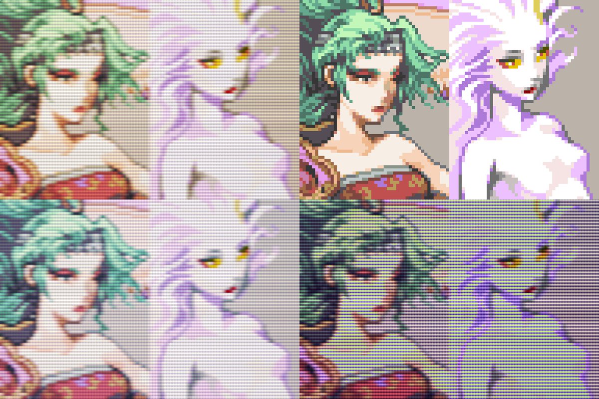 VagrantPixels's tweet image. If you want to support my work or buy me a coffee, check out my CRT filters for #pixelart!🙏 

artstation.com/marketplace/p/…