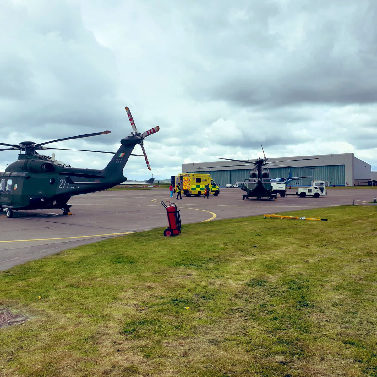 Irish Air Corps (@irishaircorps) on Twitter photo New day, new task. AW279 this morning swapped out the #firefighting kit for the #neonatal kit and today has been carrying out time critical inter hospital transfers in the West. #flexibility #adapt #301sqn #gomairidisbeo New day, new task. AW279 this morning swapped out the #firefighting kit for the #neonatal kit and today has been carrying out time critical inter hospital transfers in the West. #flexibility #adapt #301sqn #gomairidisbeo