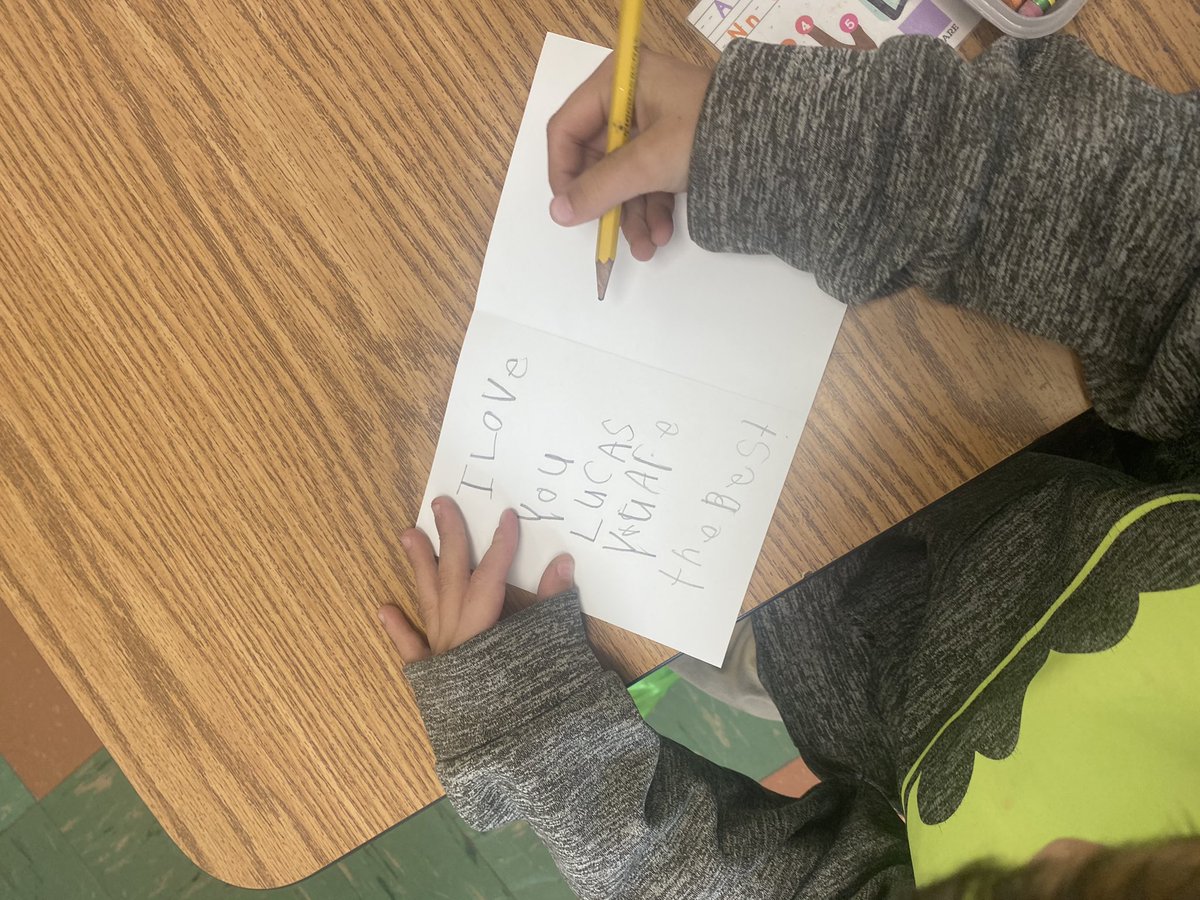 ABC countdown. Today is Friendship Day 😊 We read Do Unto Otters, brainstormed ways to be a good friend, and made cards for our friends 💛 I think today has been my favorite day! <a href="/NorthwestRISD/">Northwest RI Schools</a> <a href="/eamotley/">Ernest Motley, EdD</a> <a href="/SpencerStorey7/">Spencer Storey, Ed.D</a>