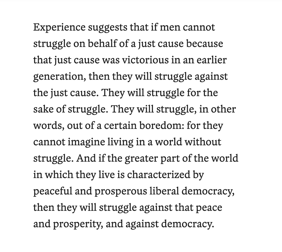 What <a href="/FukuyamaFrancis/">Francis Fukuyama</a> actually wrote in The End of History but you didn't care to read.