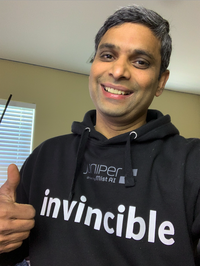sudheermatta's tweet photo. For everyone at the #MistAIBootcamp - Tell me why you deserve the #invincible hoodie! May be you will get one!!! https://t.co/Usjk7tBkbx