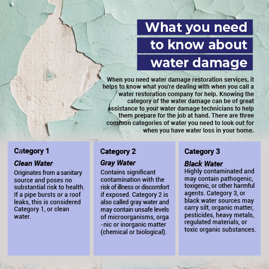 Water damage comes in many forms! Which category is affecting your property? #waterdamage #waterdamagerestoration #waterdamagerestorationservices #waterrestoration #waterrestorationservices #waterdamagecompany #waterrestorationcompany