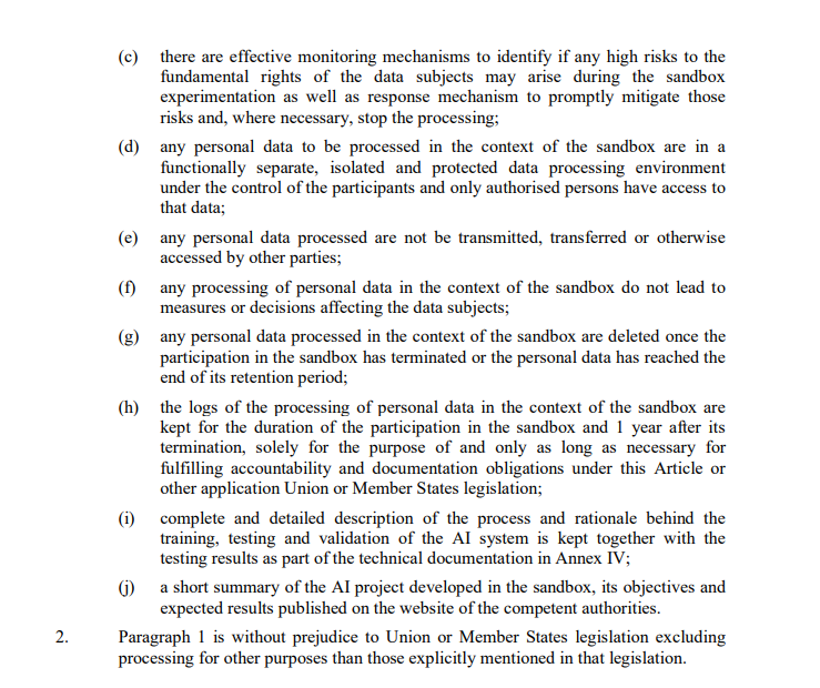 winfriedveil's tweet image. Interessant: der jüngst von der @EU_Commission vorgeschlagene Artificial Intelligence Act (#AIA?) enthält einen Weiterverarbeitungstatbestand im Sinne von Art. 6 IV #DSGVO. 

Ob #furtherprocessing für #AI-Zwecke dann wohl nur noch danach zulässig sein soll?