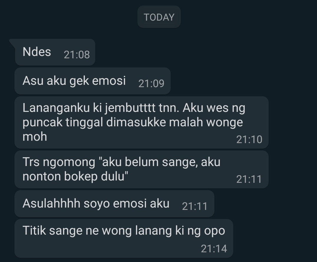 VroN on X: Sek sek tak pikire 🤔😂 t.coENLOizbpI1  X