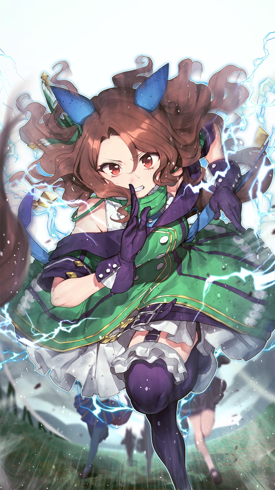 ウマ娘 疾走するキングヘイロー イラスト ウマ娘うまぴょいまとめ