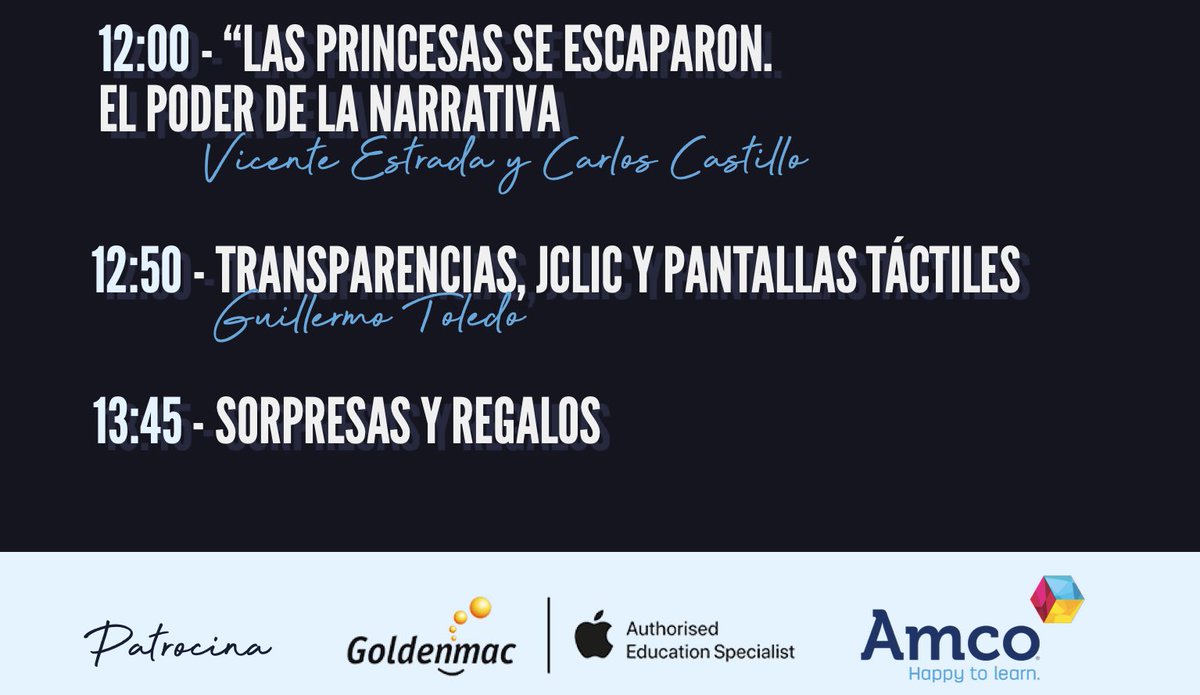 ¿Qué te hemos preparado para este próximo #JustEDU? #cuentamecomocambio 

Aquí tienes tu plan perfecto de sábado! De 9 a 14 ⏰ 

Ups 🙊 casi se nos olvida! Las inscripciones salen mañana por la tarde. Muy atent@ a nuestras redes a las 17:30! 🚀 

💃🏻💃🏻💃🏻