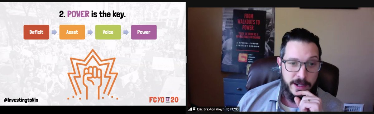 THE_FCYO's tweet photo. "We have to support young people in building power." -@EricFCYO #InvestingtoWin https://t.co/F8t4ukCR8w