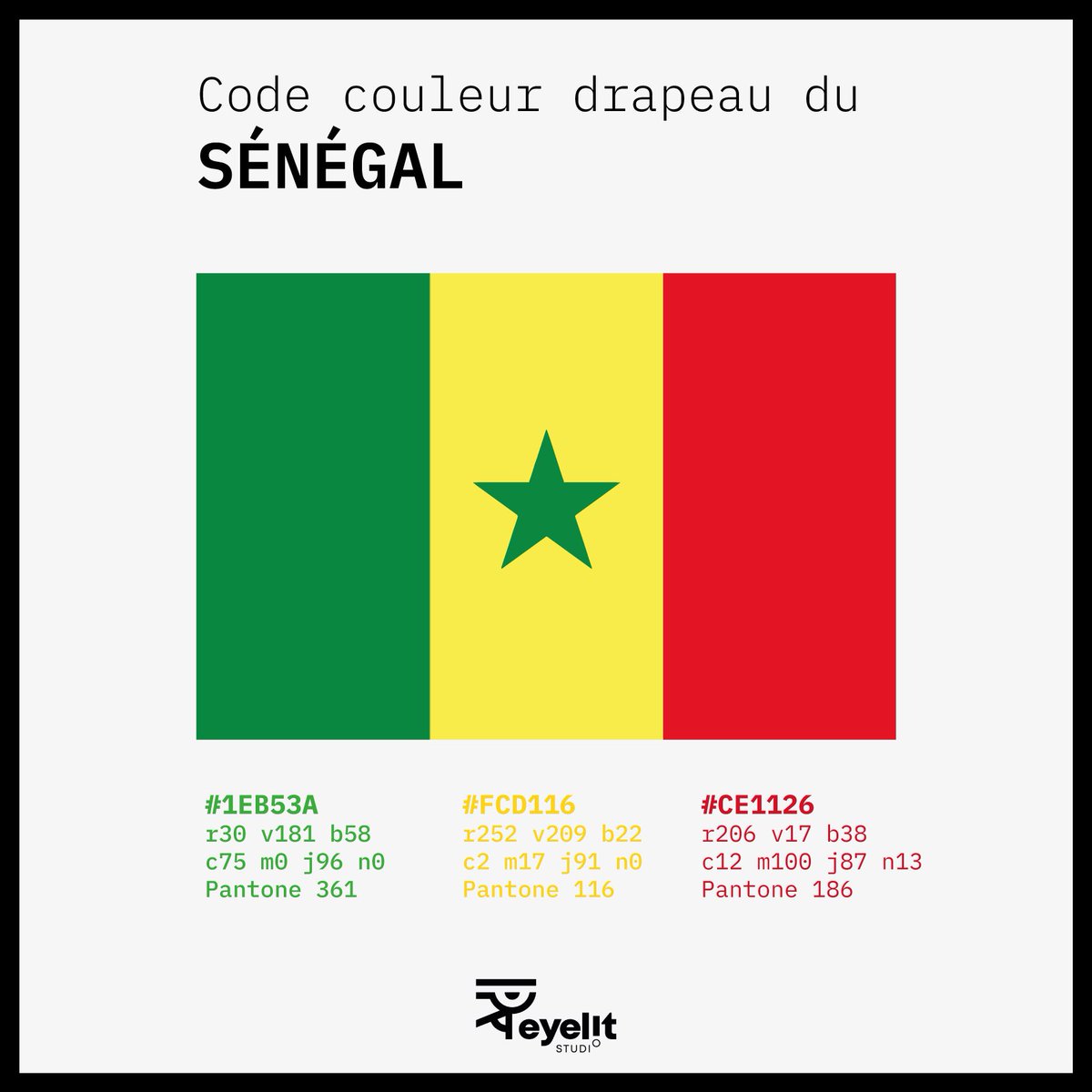 Dissconnexion's tweet photo. Je partage avec vous, le code couleur du drapeau du Sénégal, comme ça vous allez arrêter de choisir n’importe comment les couleurs du drapeau .
#kebetu #codecouleur #senegal #colors https://t.co/QLZTy3eSCv