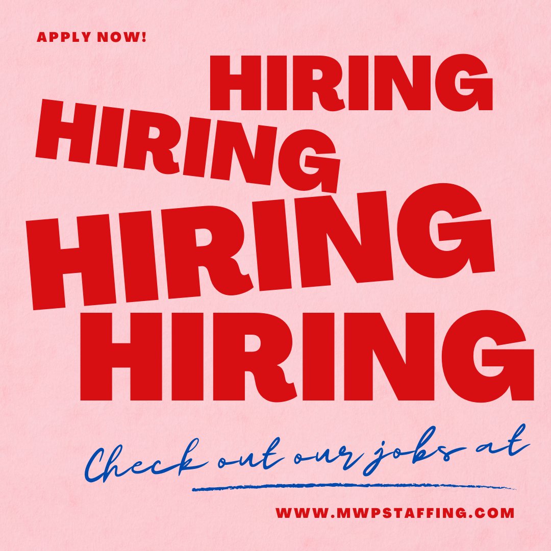 MWPS's tweet image. mwpstaffing.com