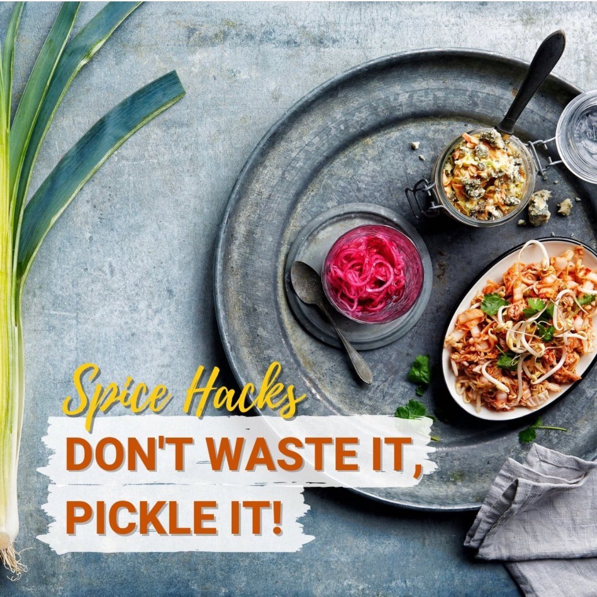 SantaMariaFSUK's tweet image. Don’t let fresh produce go to waste! Preserve it with pickling spices and some dried herb! 💥 #smhacks #spicehacks
Try this 👉🏼 ow.ly/JhVN30rFVLO