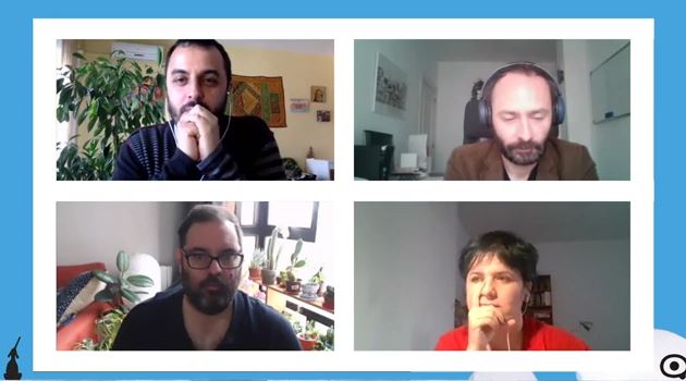DRY_Jerez's tweet photo. Charla del espacio La Muestra de Cine Social y Derechos Humanos (MUSOC) organizada por Acción en Red Asturies sobre  #10AñosDel15M "El futuro comienza ahora" con @ galapita  @ fanetin y @ SuNotissima https://t.co/D1TAgvNBG7 = escritorio &amp; v = syoW9wcNjyA https://t.co/NSkUnt5ELF