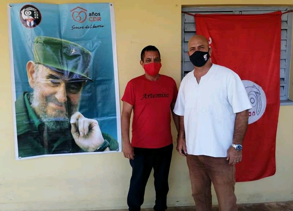 Visita de trabajo a los #CDR de #Candelaria, #Artemisa.
#SomosDelBarrio #CubaViva