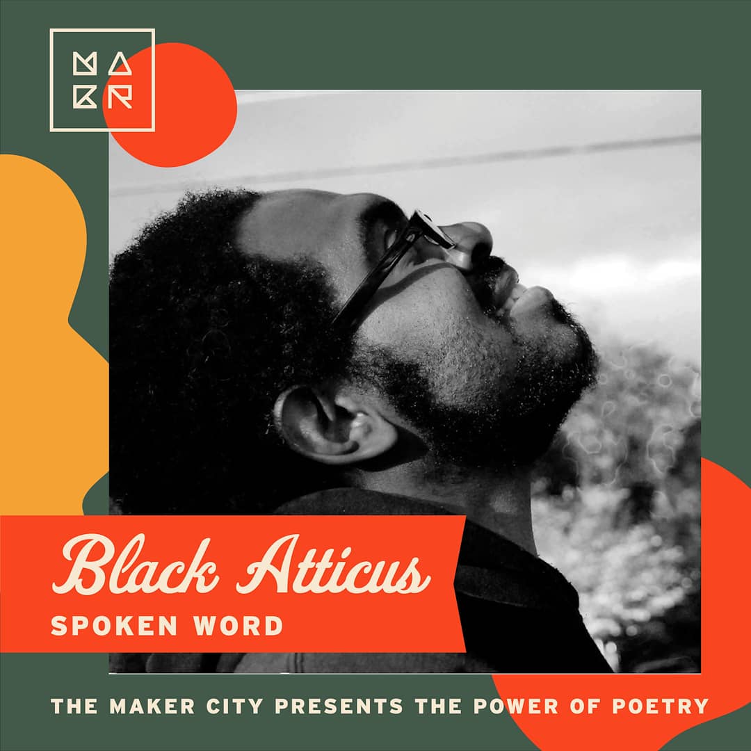 The_Maker_City's tweet photo. New Next Week!!! The Maker City Presents: The Power of Poetry 

🔴 May 6th 
🔴 Virtual on @letslunchpool
🔴 Free 

Hear from RheaSunshine Poetry, Kelle Jolly, Travis Tench &amp; Black Atticus! 

RSVP by visiting our Facebook! 

#TheMakerCity https://t.co/ZxXsBBIsPk