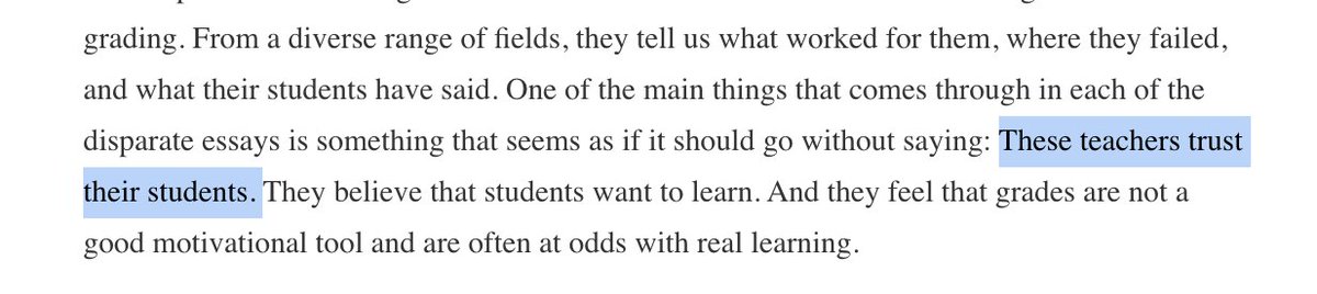 OnlineCrsLady's tweet photo. this calls for two of my fav hashtags: #Ungrading and #TrustStudents :-)
thanks to @racheltoor for this review + interview with @SusanDebraBlum https://t.co/tyGcrMMqvM