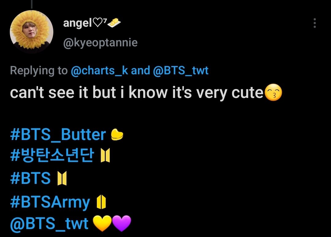 BTS Charts & Translations⁷ on Twitter "Use the new Butter hashtag