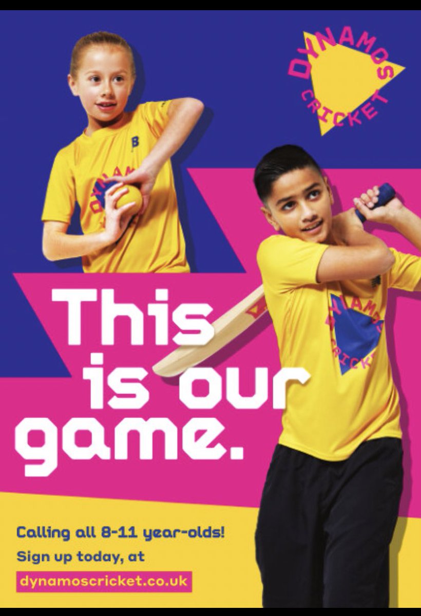 Our 5 to 8 year olds will be getting a taste of All Stars cricket in a few weeks time! Why not see if they want to join their local club for some further sessions! Dynamo cricket may also be available for some of the older children too! 🏏