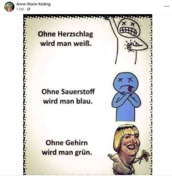 watch_union's tweet photo. #CDU Justizministerin #Keding, Sachsen-Anhalt, weiß, wie Wahlkampf geht.
Immer unter der Gürtellinie.
/PM
#Gruene https://t.co/1x7yDbPlv3
