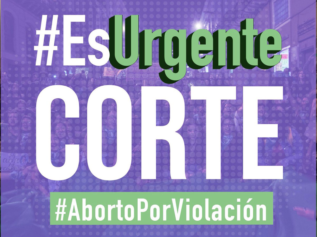 DharliBA's tweet photo. Por nosotras, por ellas, por todas.💜
#EsUrgenteCorte #AbortoPorViolación #AbortoLegalYa https://t.co/hTRnwJvwfW