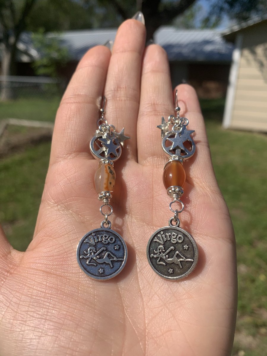 GreatfulyB's tweet image. Have you grabbed your zodiac earrings yet ? ✨☪️🧿 
 
Shop below ! 🧚🏼‍♂️🌟