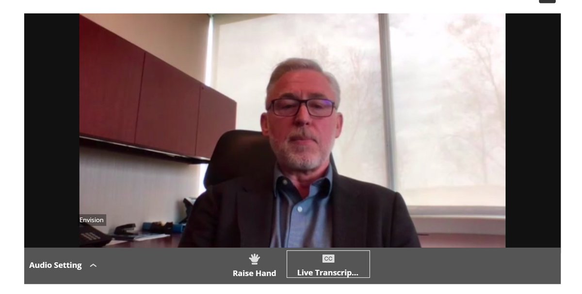 "We 'stress test' Banks today, to see how they can stand up to unforeseen circumstances... we need to 'stress test' our Energy Markets AND Energy Infrastructure as well ..."

Gordon Van Welie CEO <a href="/isonewengland/">ISO New England</a> at <a href="/EnVision_Forum/">EnVision Forum</a> 

Now that's an interesting idea 🤔
#EnVisionForum