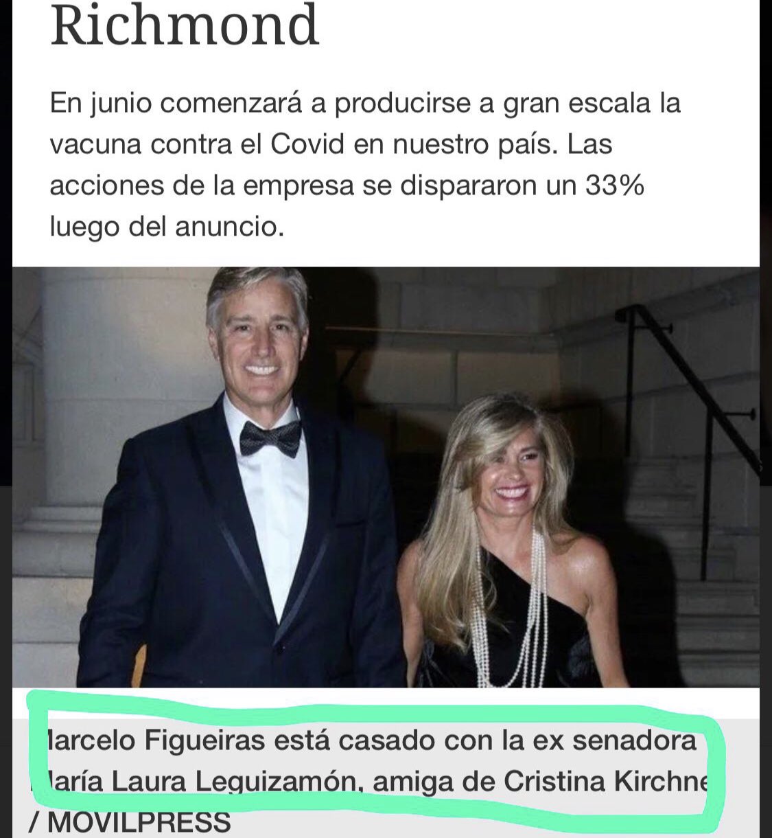 Franco On Twitter Lanacion Fernandocarnota 6 Meses Y 62 000 Muertos Tarde Cristina Kirchner Prefirio Hacer Negocios Con Sputnikv Con Hugo Sigman Y Figueiras De Richmond Pfizer 2 Dolares Las Otras La Corrupcion