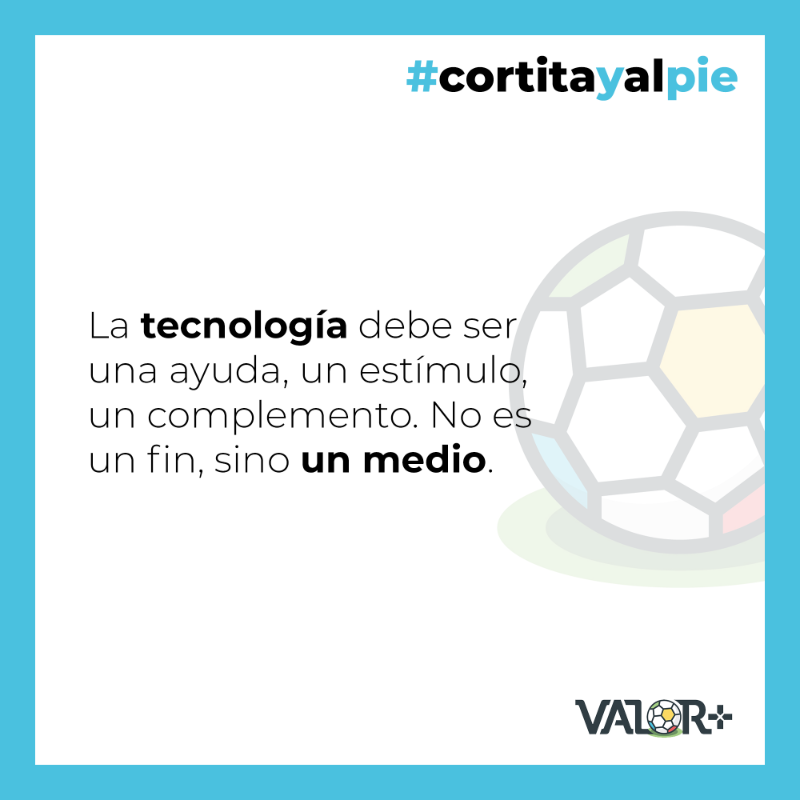 ValorPlus_SS's tweet photo. Cortita y al pie ⚽️

#valorplus #futbol #maneldelgado #entrenadoresfutbol
#formacionfutbol #futbolbase
#coachingfutbolistico #cortitayalpie https://t.co/ZGe7Yr4kOB