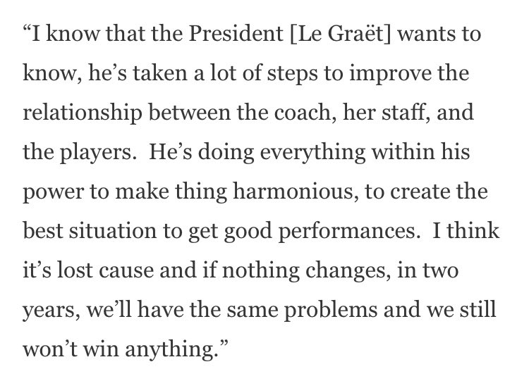 Gérard Prêcheur, former Lyon coach speaks out, & he didn’t hold back.