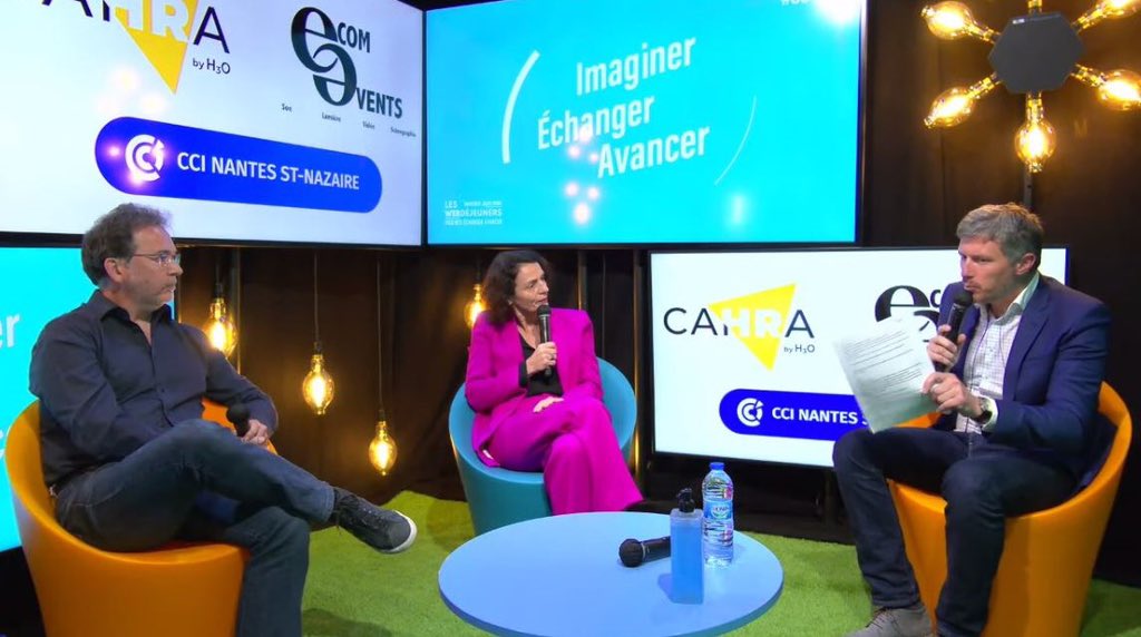 Ravie d'avoir pu participer au #webdejeuner "1 vision d'entreprise pour garder le cap" organisé par l'<a href="/UJV44/">Université Jules Verne 44</a>, en compagnie d'<a href="/adepetigny/">Albert de Pétigny</a> Merci aux participants pour leurs questions !