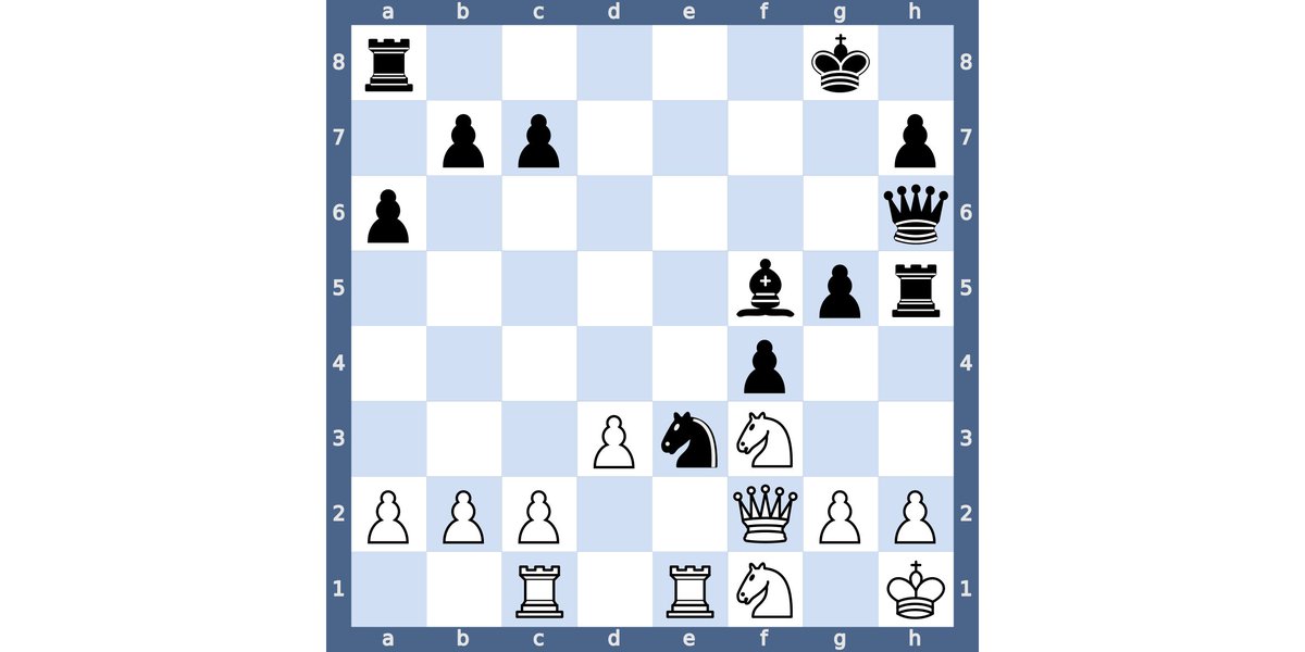 Führe Schwarz am Zug zu einem erheblichen Vorteil 👑! chessdex.at/blogs/losungen…