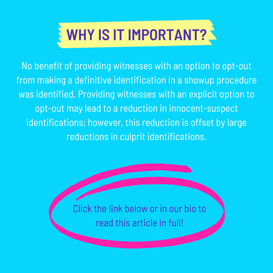 lhb_apls's tweet photo. It's Tuesday and we are highlighting another article from our February 2021 issue! Swipe through to read more about #eyewitnessmemory and click here for the February issue to find the full article- https://t.co/shTCYPhac1. #psychologicalscience @APLS41 @APLSsc https://t.co/cqPkDL2PAT