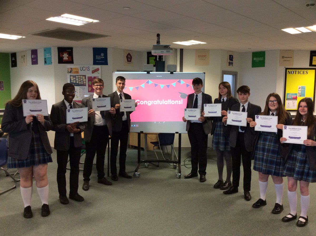 Congratulations to all our successful graduates from the Scholars programme in Year 10.  Students received their certificates in a virtual graduation ceremony <a href="/UniversityLeeds/">University of Leeds</a> <a href="/BrilliantClub/">The Brilliant Club</a> <a href="/hope_careers/">Hope_Careers</a> <a href="/Hope_Academy/">Hope Academy</a>