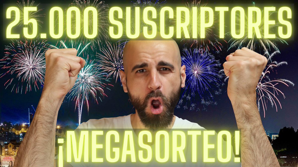 Javier_MirO's tweet photo. 💥MEGASORTEO INTERNACIONAL💥
Retuitea este tuit para ganar 4 cupones gratuitos para mis 4 cursos, y otros 4 al precio mínimo. Solo hasta el 2 de mayo a las 23:59 (hora peninsular española). Bases completas aquí 👇👇👇
https://t.co/EkxGt1WGQ9 https://t.co/pWnZsDaIwH