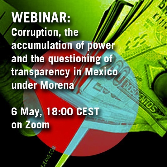 #WEBINAR: The struggle against corruption, the accumulation of power and the questioning of transparency in #Mexico under #Morena. 

With Mauricio Merino Huerta. Professor at @cide_mx (Centro de Investigación y Docencia Económica), Mexico. (Coordinator o… instagr.am/p/COLKUNgpo4w/