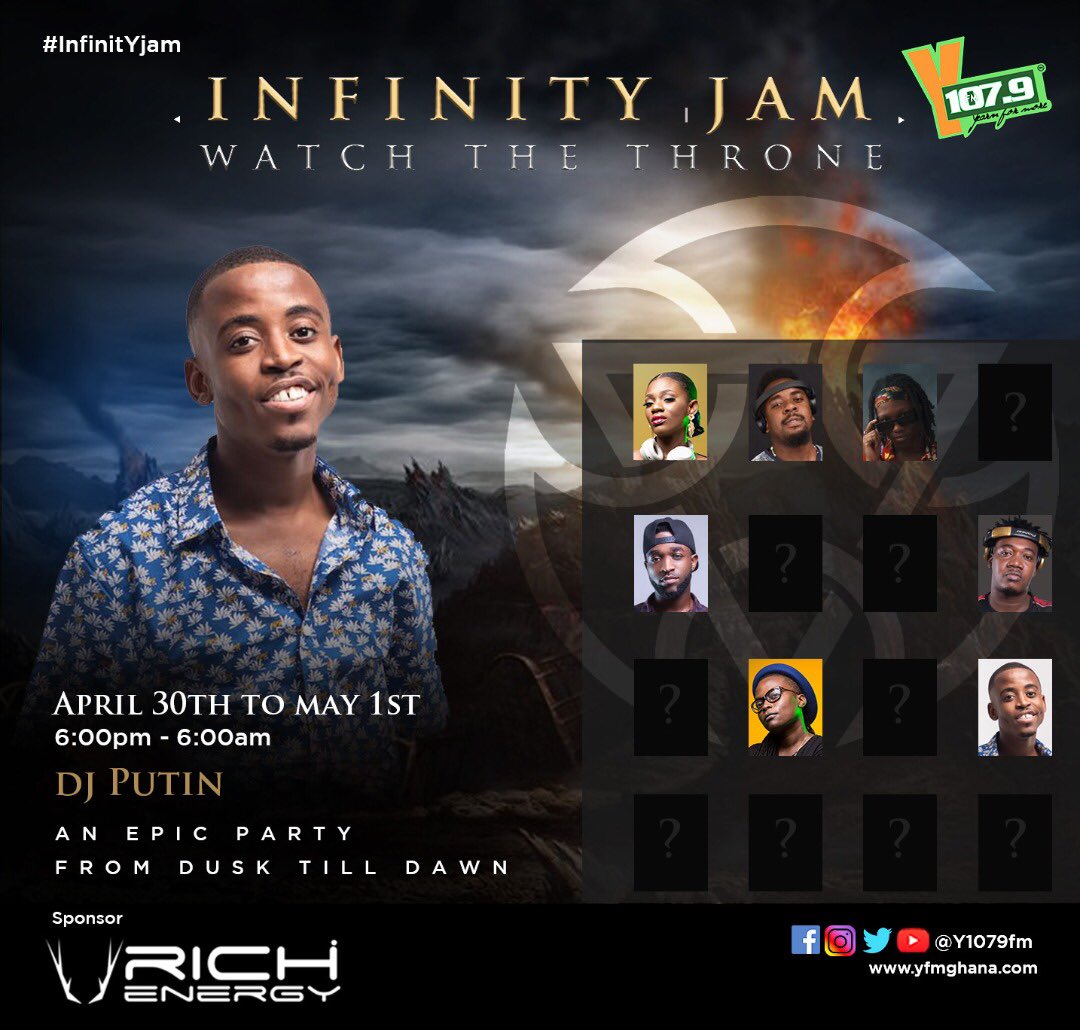 _MADCulture's tweet image. Houston, we got a problem!! 
This Friday will be mad 🔥
6pm till 6am.
Nonstop energy ⬆️🤟🏾
#InfinitYjam