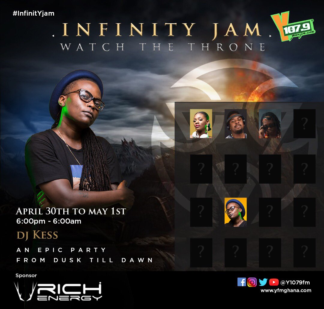 _MADCulture's tweet image. Houston, we got a problem!! 
This Friday will be mad 🔥
6pm till 6am.
Nonstop energy ⬆️🤟🏾
#InfinitYjam