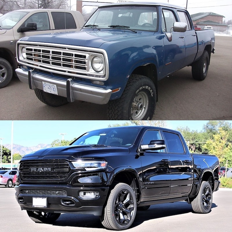 VAISTech's tweet image. Nearly 50 years of #Dodge truck transformation. #TransformationTuesday