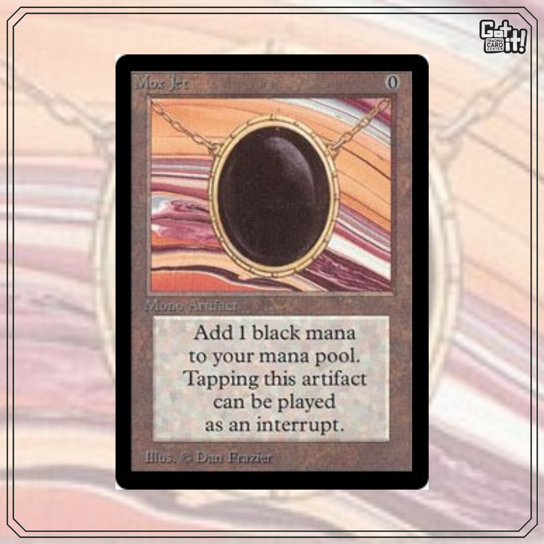 GotItCards's tweet photo. Back to the Power Nine series with the first Mox! Each Mox allows to get a free mana, so they are super useful during a match!

#MagicTheGathering #MTGArena https://t.co/94hypjxyDo