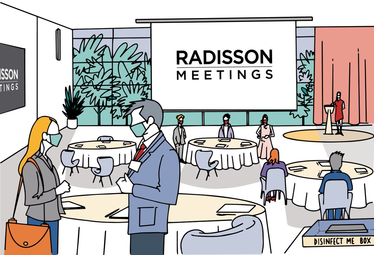 We recently rolled out #RapidTesting. So, how does it work at #RadissonMeetings?
✔️ Rapid tests can be booked together with your meeting package  
✔️ Up to 20 attendees can be tested per hour. Our healthcare provider ensures optimal planning for larger groups.