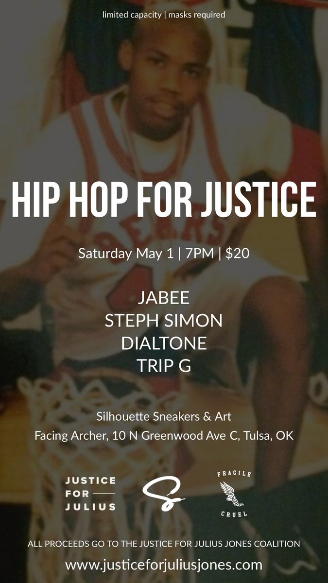 A lot this weekend ! 
Secret show on Friday with <a href="/SALEWONSTEPHEN/">STEPHEN SALEWON</a> 
Saturday morning <a href="/jabeelikesfood/">jabeelikesfood</a> Brunch returns! 
And Saturday night we in Tulsa with <a href="/stephxsimon/">Diamond</a> and <a href="/TonesBeach/">Tones Beach</a> for <a href="/justice4julius/">Julius Jones Institute</a> !