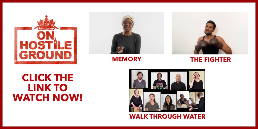 FINAL VIDEO ALERT! 🚨 We’ve added a third and final video to today’s release. THE FIGHTER now joins MEMORY and WALK THROUGH WATER.

Click the link to watch all 3 videos now: 
royalandderngate.co.uk/whats-on/on-ho… <a href="/RoyalDerngate/">Royal & Derngate</a>