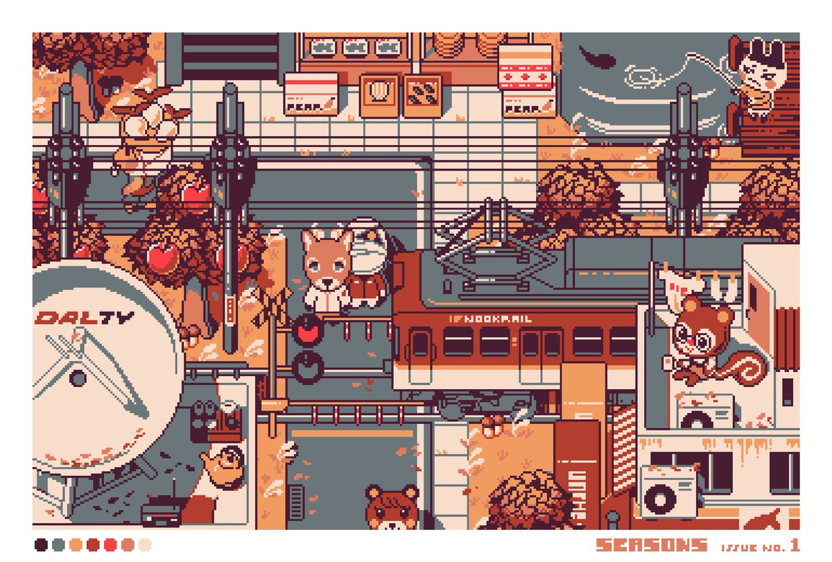 instant_onion's tweet photo. the seasons are changing 🌸🌊🍂🌨️
#pixelart #acnh https://t.co/Jr5TvoqBBJ