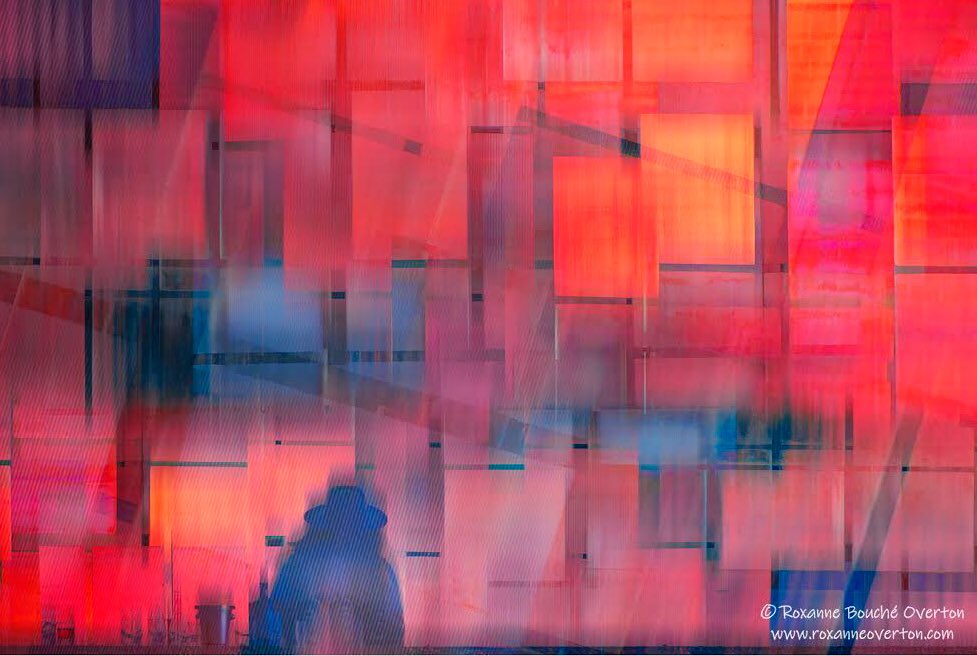 roxanne_overton's tweet photo. Tending Bar. Multilayered windows morphing in bright exposures from different perspectives serve as a backdrop for the bartender. https://t.co/4XCoITwuj0 has books that teach photography. #icm #intentionalcameramovement #incameraeffects  #roxanneoverton #me #multipleexposure https://t.co/7iUFLHiqcJ