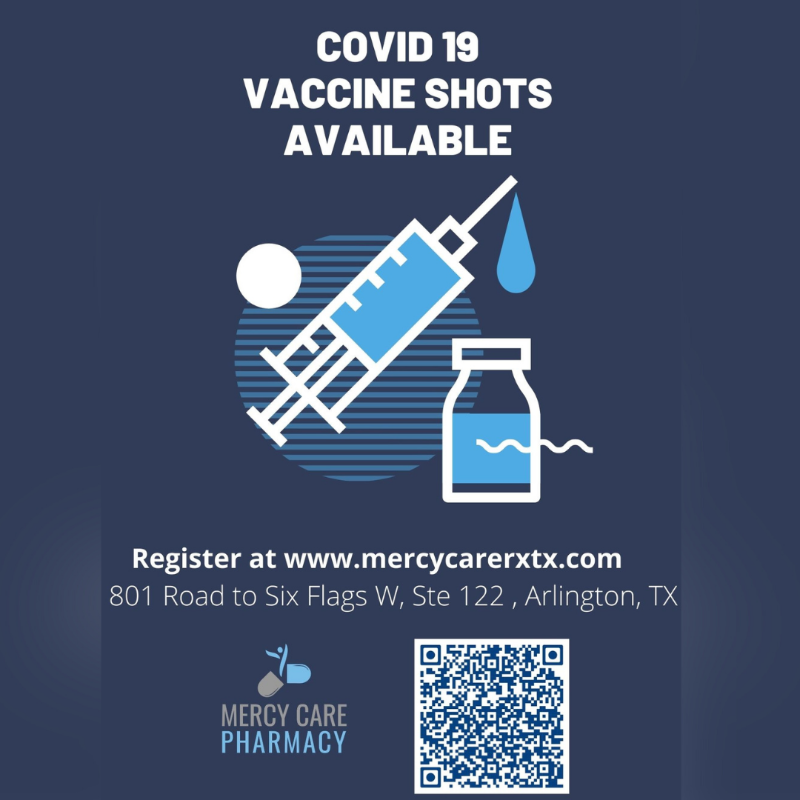 UTArlington's tweet photo. Vaccines Available!

Mercy Care Pharmacy in Arlington is offering free Moderna vaccines to UTA students, faculty and staff.  

Go get yours today!