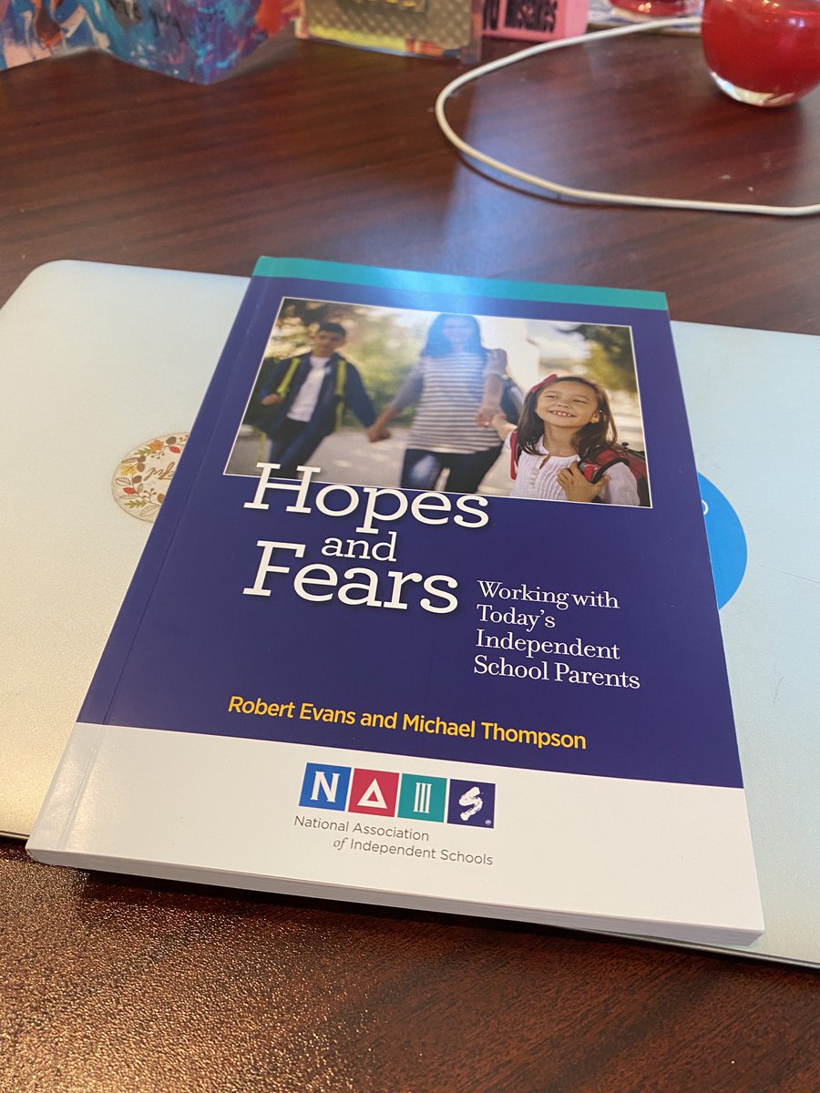Thanks <a href="/NAISnetwork/">NAIS</a> <a href="/MGThompsonPHD/">Michael G. Thompson</a> and Robert Evans. Cannot wait to digest this one.