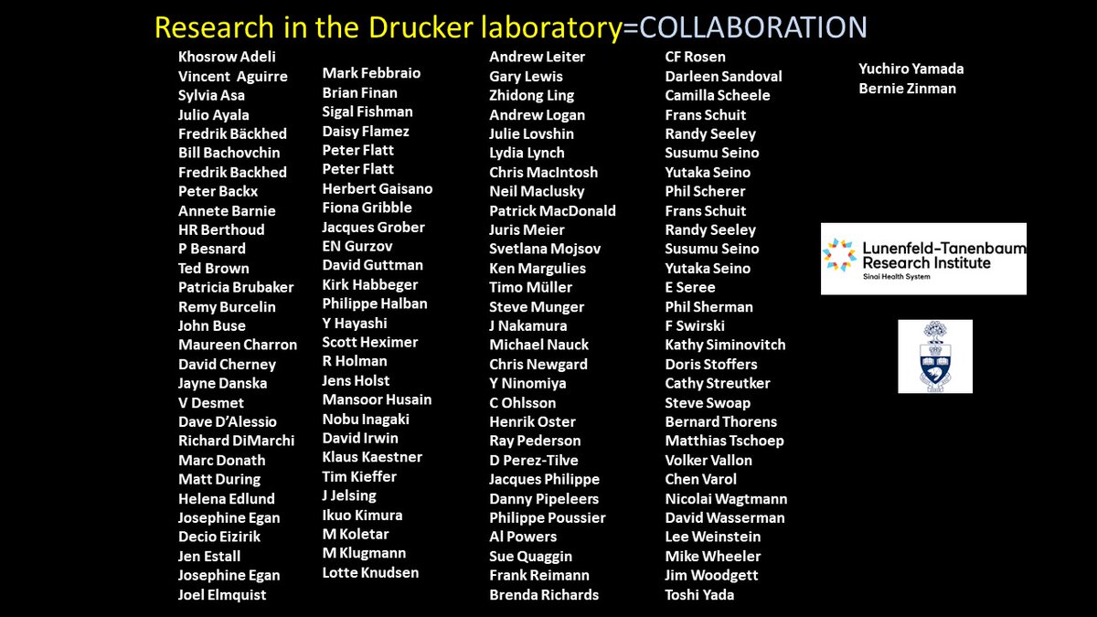 Daniel J Drucker (@danieljdrucker) on Twitter photo <a href="/jwoodgett/">Jim Woodgett</a> <a href="/SinaiHealth/">Sinai Health</a> What determines recognition in science? The good fortune to work with dozens of outstanding trainees, research associates, and international colleagues who collectively help build durable scientific stories that stand the test of time #Reproducibility Science is done by teams <a href="/jwoodgett/">Jim Woodgett</a> <a href="/SinaiHealth/">Sinai Health</a> What determines recognition in science? The good fortune to work with dozens of outstanding trainees, research associates, and international colleagues who collectively help build durable scientific stories that stand the test of time #Reproducibility Science is done by teams