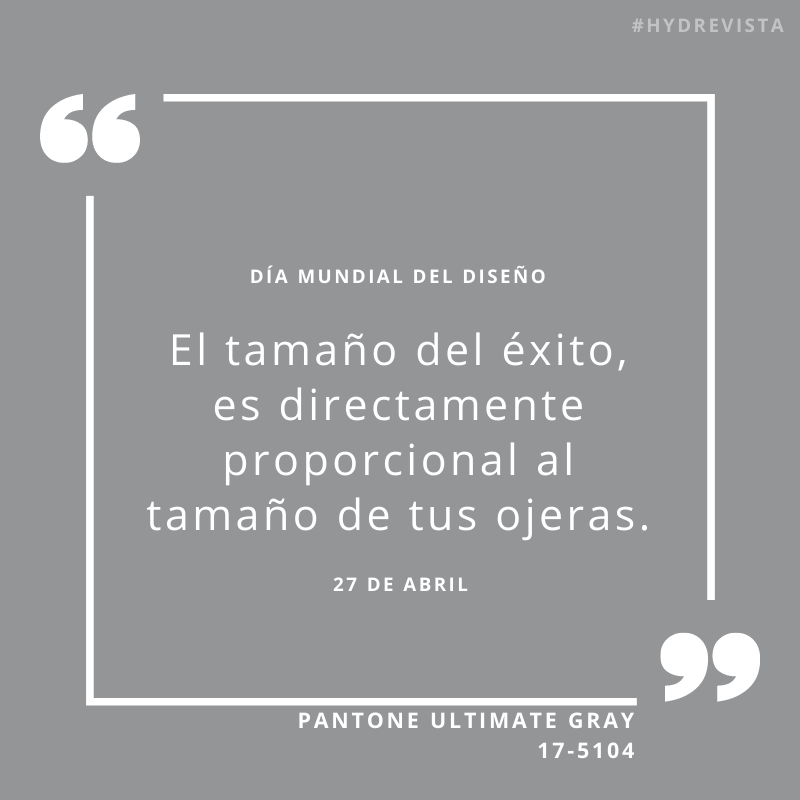 hydrevista's tweet photo. #diamundialdeldisenografico ✨ 
El Día Mundial del Diseño se celebra el 27 de abril por iniciativa del Consejo Internacional de Asociaciones de Diseño Gráfico (Icograda) y la Organización de Naciones Unidas. Esta asociación fue fundada en el año 1963 en Londres (Reino Unido) https://t.co/8U227Mb2xL
