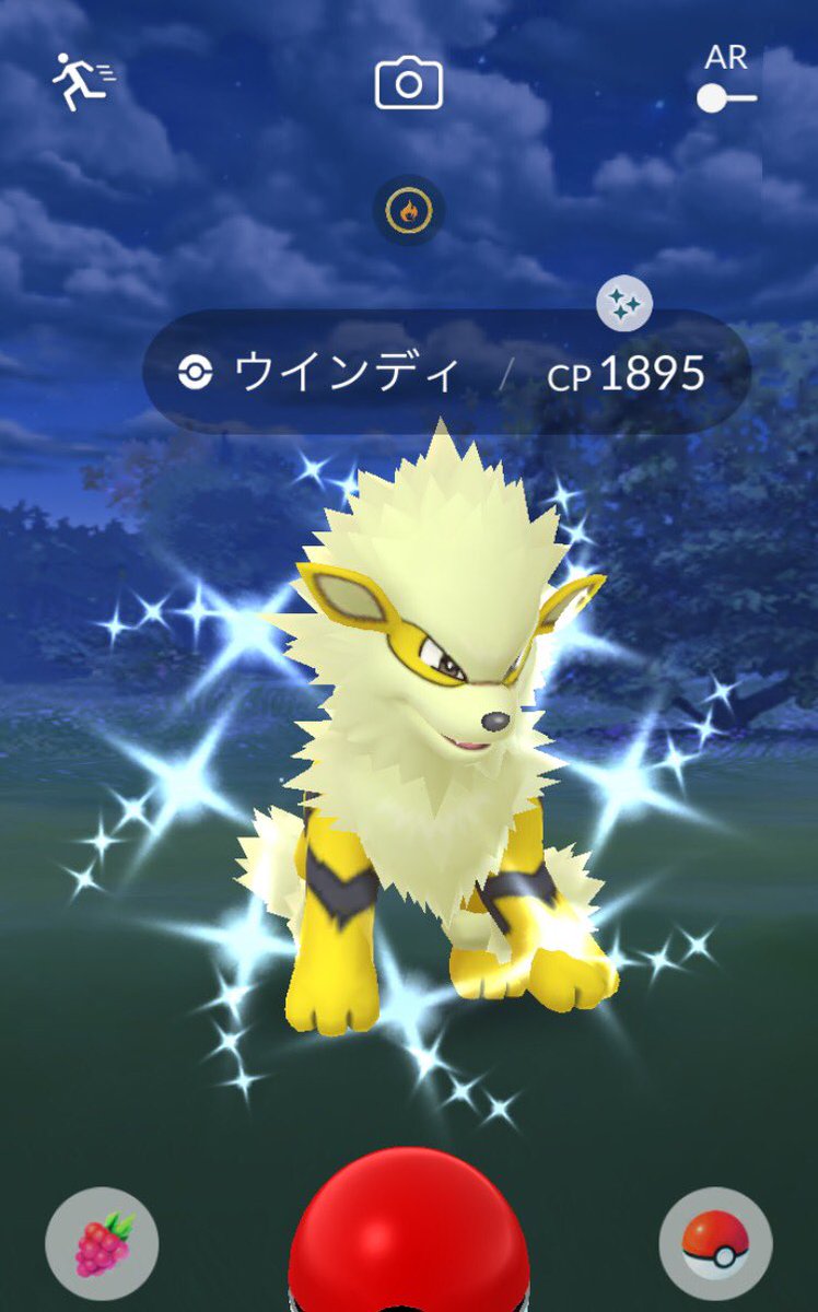 ハッシュタグ ウインディ色違い