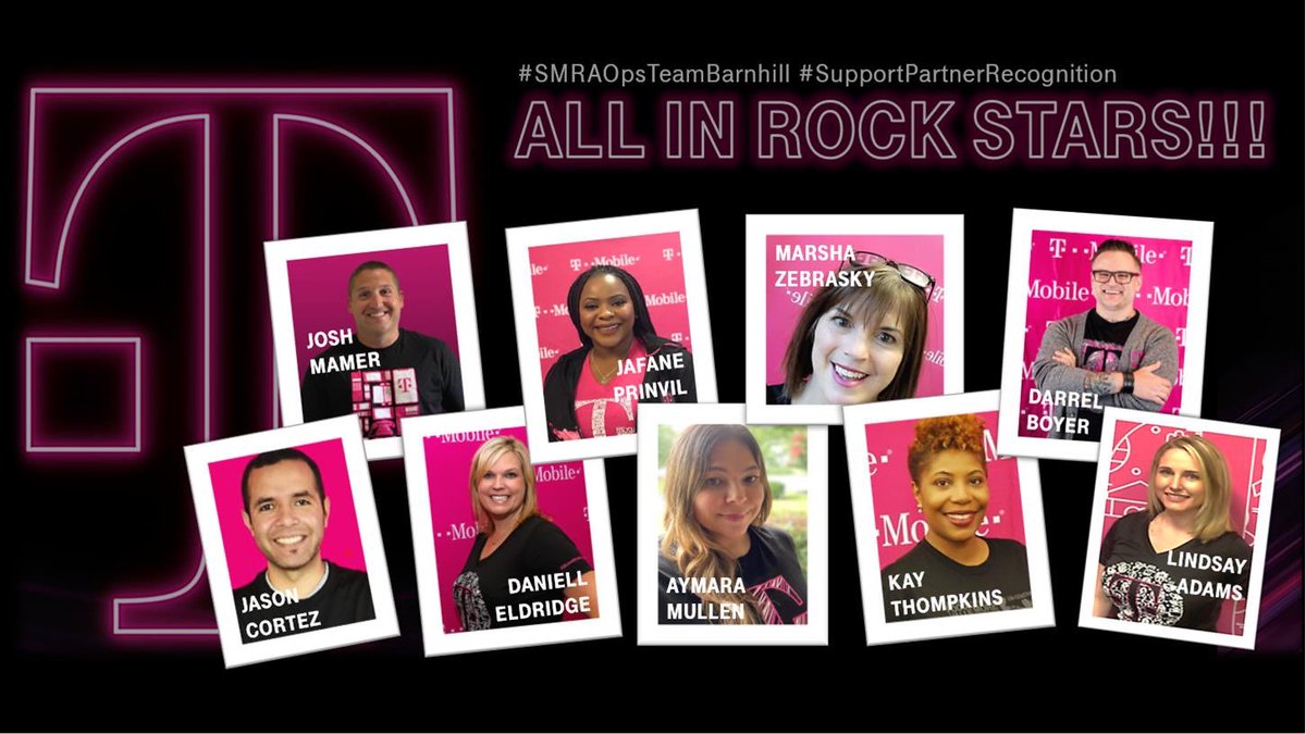 IN IT TO WIN IT – this team is ALL IN! Kudos to these 9 amazing Ops Rock Stars supporting our SMRA programs. Their passion & dedication is really a sight to see. I’m so lucky to be able to witness it every day! Today we recognize you, team! #NextLevel #BarnhillBunch amped up!