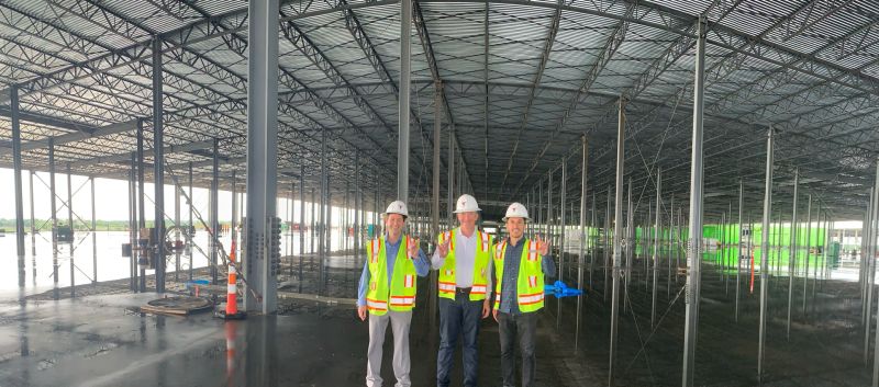 Inspiring and impressive visit to see what <a href="/Tesla/">Tesla</a> is doing in Austin. Peter Stone and I are excited to work with <a href="/omead_a/">Omead Afshar</a> and Tesla to build out what will clearly be an incredible partnership with <a href="/UTAustin/">UT Austin</a>. This is going to be huge, on so many levels! 🤘