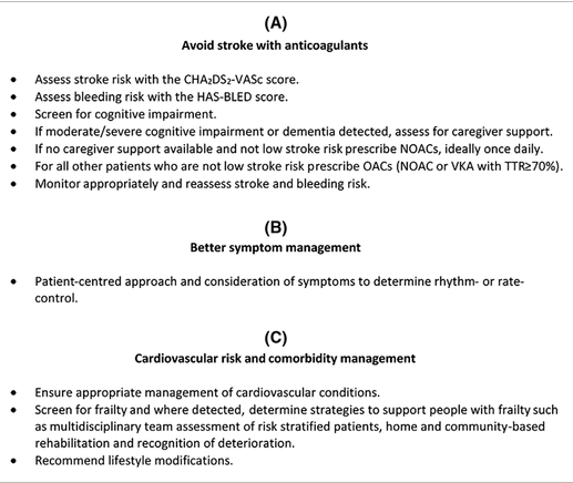 Frailty and cognitive impairment screening could be considered alongside the ABC pathway to help guide optimal care and management of atrial fibrillation.  #geriatrics 
agsjournals.onlinelibrary.wiley.com/doi/10.1111/jg…